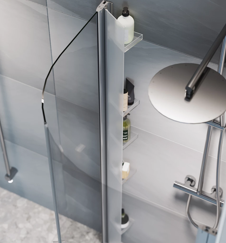 Tidy dusjhylle, ice matt  Tidy dusjhylle, ice matt