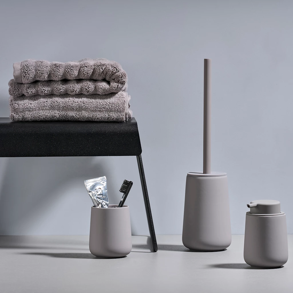 Nova One toalettbørste, grå matt Nova One toalettbørste, grå matt