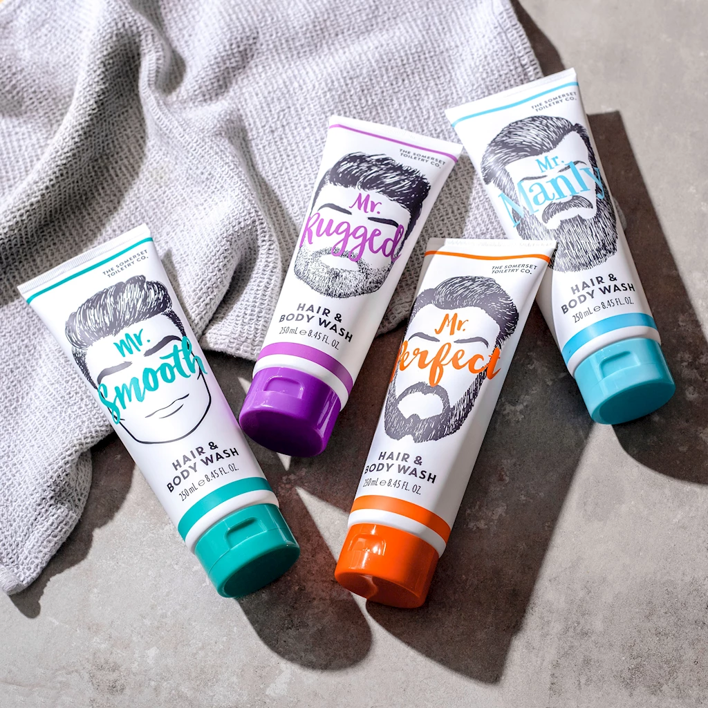 Dusj / sjampo 250ml - Mr Manley Dusj / sjampo 250ml - Mr Manley